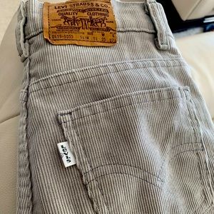 Levi’s Khaki Corduroy Jeans